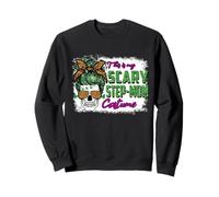 This Is My Scary Step-Mom Costume Leopard Halloween Sudadera