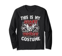This Is My Scary Vampcat Costume Vampire Cat Halloween Manga Larga