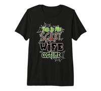 This Is My Scary Wife Family Matching Halloween Costume Camiseta Premium