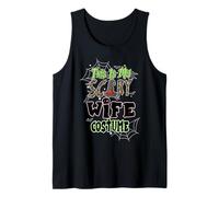 This Is My Scary Wife Family Matching Halloween Costume Camiseta sin Mangas