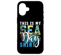 This Is My Sea Day - Camisa Divertida de Crucero Familiar a Juego Carcasa para iPhone 16