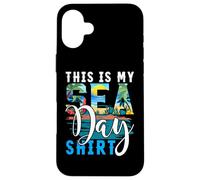 This Is My Sea Day - Camisa Divertida de Crucero Familiar a Juego Carcasa para iPhone 16 Plus