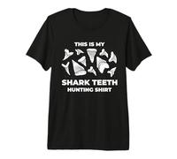This Is My Shark Teeth Hunting Fossil Hunter Collector Camiseta Premium