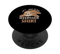This Is My Sleepover - Camiseta de Fiesta para Fiesta PopSockets PopGrip Adhesivo