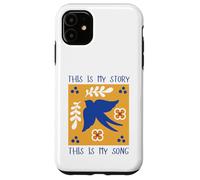 This Is My Story This Is My Song Blessed Assurance Himno Bird Carcasa para iPhone 11