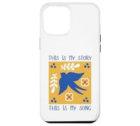This Is My Story This Is My Song Blessed Assurance Himno Bird Carcasa para iPhone 12 Pro MAX