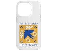 This Is My Story This Is My Song Blessed Assurance Himno Bird Carcasa para iPhone 14 Pro