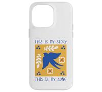 This Is My Story This Is My Song Blessed Assurance Himno Bird Carcasa para iPhone 14 Pro MAX
