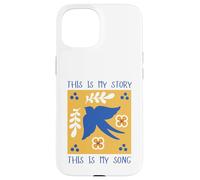 This Is My Story This Is My Song Blessed Assurance Himno Bird Carcasa para iPhone 15