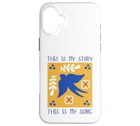 This Is My Story This Is My Song Blessed Assurance Himno Bird Carcasa para iPhone 16 Plus