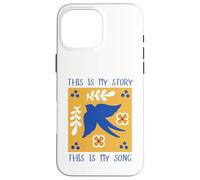 This Is My Story This Is My Song Blessed Assurance Himno Bird Carcasa para iPhone 16 Pro MAX