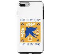 This Is My Story This Is My Song Blessed Assurance Himno Bird Carcasa para iPhone 7 Plus/8 Plus