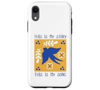 This Is My Story This Is My Song Blessed Assurance Himno Bird Carcasa para iPhone XR