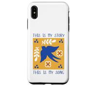 This Is My Story This Is My Song Blessed Assurance Himno Bird Carcasa para iPhone XS MAX