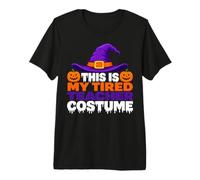 This is My Tired Teacher Costume Funny Halloween Camiseta Premium