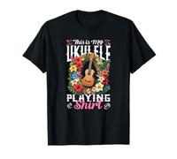 This Is My Ukelele Tocando la Camiseta de música Hawaiana músico Camiseta