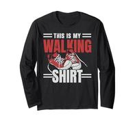 This Is My Walking Walker Cardio Fitness Ejercicio Walk Manga Larga