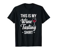 This Is My Wine Tasting Shirt Wine Drinker Vineyard Pun Camiseta