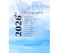 This Is My Year to Start Fresh & Shine - 2026 writing journal book