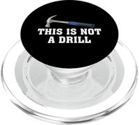 This is Not A Drill - Martillo para carpintería PopSockets PopGrip para MagSafe