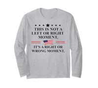 This is Not a Left or Right Moment It's a Right Wrong Moment Manga Larga