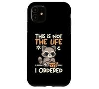 This is Not The Life I Ordered Cute colleon Carcasa para iPhone 11