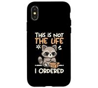 This is Not The Life I Ordered Cute colleon Carcasa para iPhone X/XS