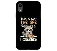This is Not The Life I Ordered Cute colleon Carcasa para iPhone XR