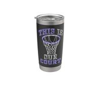 This Is Our Court Vaso térmico de acero inoxidable de doble pared