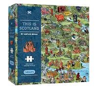 Gibsons Rompecabezas 1000 piezas para adultos This is Scotland Hartwig G6360 Tablero 100% reciclado