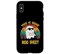 This Is Some Boo Sheet Funny Ghost Gafas de Sol Halloween niños Carcasa para iPhone X/XS