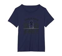 This Is Some Boo Sheet Funny Ghost Juego de Palabras de Halloween Camiseta, Mujer Tallas Grandes, Azul Marino, 3XL Grande
