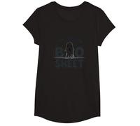 This Is Some Boo Sheet Funny Ghost Juego de Palabras de Halloween Camiseta, Niñas, Negro, Pequeña