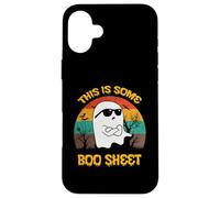 This Is Some Boo Sheet Ghost Sunglasses Disfraz de Halloween Carcasa para iPhone 16 Plus