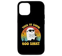 This Is Some Boo Sheet Halloween Ghost Groovy Hombres Mujeres Niños Carcasa para iPhone 12/12 Pro