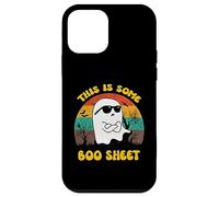 This Is Some Boo Sheet Halloween Ghost Groovy Hombres Mujeres Niños Carcasa para iPhone 12 Mini