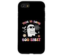 This Is Some Boo Sheet Halloween Ghost Groovy Hombres Mujeres Niños Carcasa para iPhone SE (2020) / 7/8