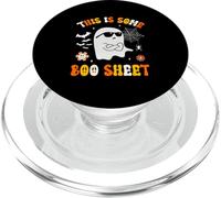 This Is Some Boo Sheet Halloween Ghost Groovy Hombres Mujeres Niños PopSockets PopGrip para MagSafe