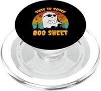 This Is Some Boo Sheet Halloween Ghost Retro Funny Hombres Mujeres PopSockets PopGrip para MagSafe