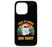 This Is Some Boo Sheet Retro Funny Ghost Halloween Hombres Mujeres Carcasa para iPhone 13 Pro