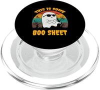 This Is Some Boo Sheet Retro Funny Ghost Halloween Hombres Mujeres PopSockets PopGrip para MagSafe