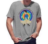 This is The Ass of a Killer Bella Camiseta de Hombre Gris Size 3XL