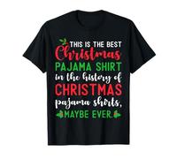 This Is The Best Christmas Pajama Shirt for Christmas Camiseta