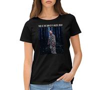 This is The Skin of a Killer Bella Darkness Inspired Twilight Camiseta de Mujer Negra Size S