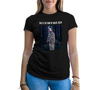 This is The Skin of Killer Bella Trending Camiseta De Mujer Negra Size XL