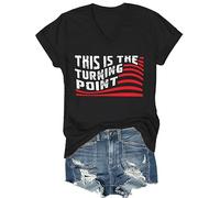 This is The Turning Point Camiseta This is The Turning Point, camiseta política de justicia, Negro, XL