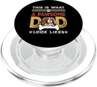 This Is What A Pawsome Dad Look Likes Cavalier Dog Dad PopSockets PopGrip para MagSafe