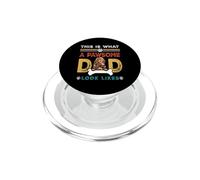 This Is What A Pawsome Dad Look Likes Cocker Spaniel Dog Dad PopSockets PopGrip para MagSafe