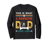 This Is What A Pawsome Dad Look Likes Great Dane Dog Dad Manga Larga