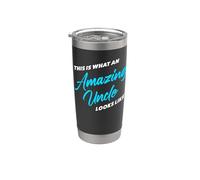This is What an Amazing Uncle Looks Like - Funny Sarcastic Vaso térmico de acero inoxidable de doble pared
